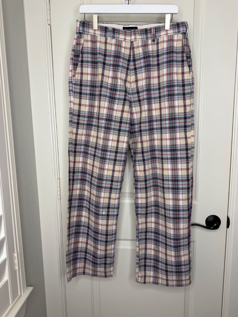 Abercrombie & Fitch Plaid Trousers - Men's Size 30